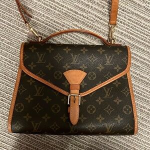 Louis Vuitton monogrammed crossbody bag